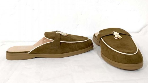 Mocasín destalonado verde miitar [1]