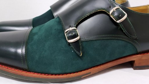 Zapato hebillas verde [1]