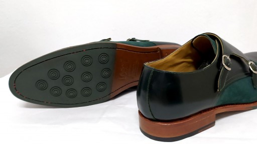 Zapato hebillas verde [3]