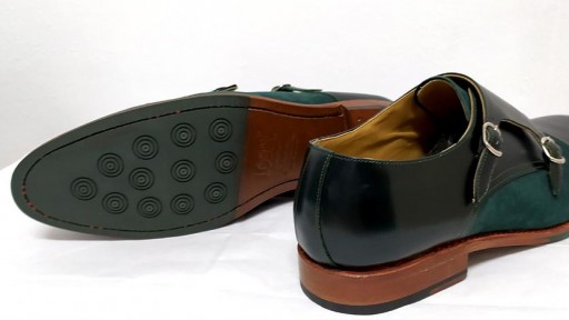 Zapato hebillas verde [2]
