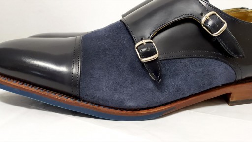 Zapato hebillas azul marino [3]