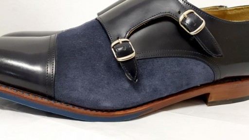 Zapato hebillas azul marino [1]