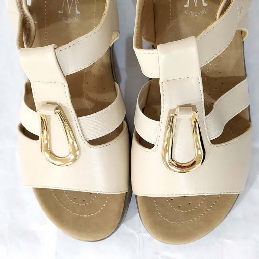 Sandalia T velcro Beige [3]