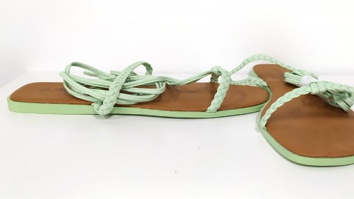 Sandalia cuerda verde [0]