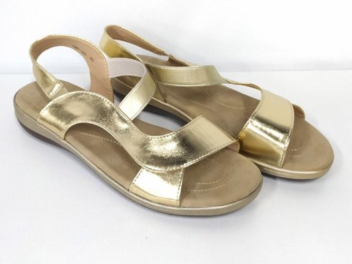 Sandalia baja dorada [0]