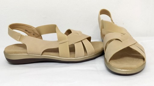Sandalia beige ancho especial [1]