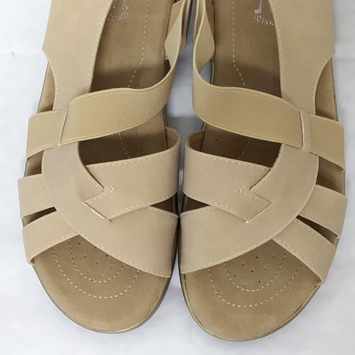 Sandalia beige ancho especial [2]