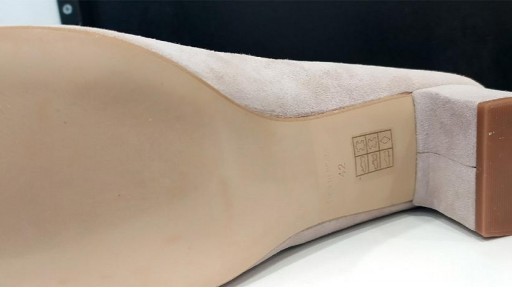 Salón ante nude tacón grueso [2]