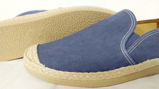 Zapatilla lona azul [3]