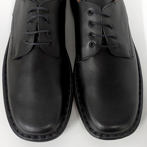 Zapato cordones negro plantillas [3]