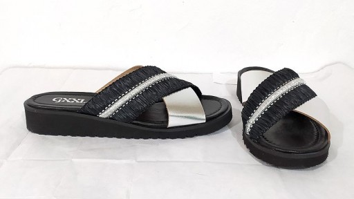 Zueco negro/plata [1]