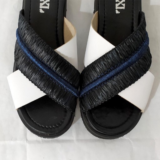 Zueco azul marino/blanco [3]