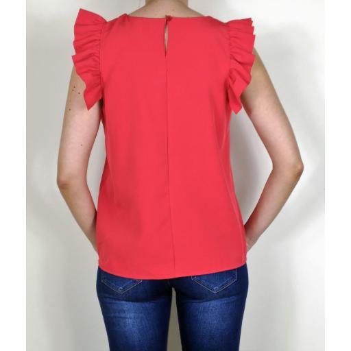 Blusa Volantes Roja [2]