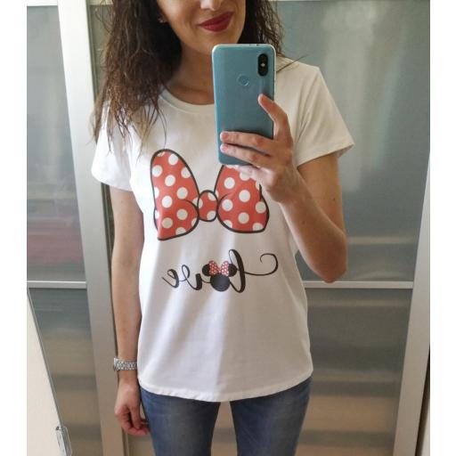 Camiseta Minnie Love [1]
