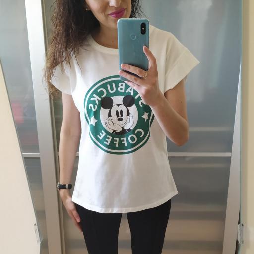 Camiseta Mickey Coffee [1]