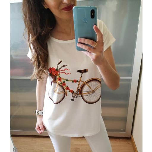 Camiseta Bici Mostaza [0]