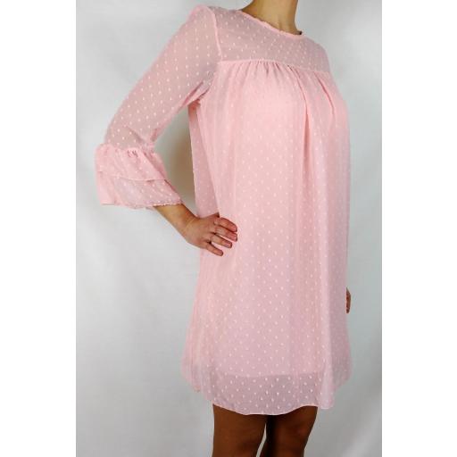 Vestido Plumeti Rosa [1]