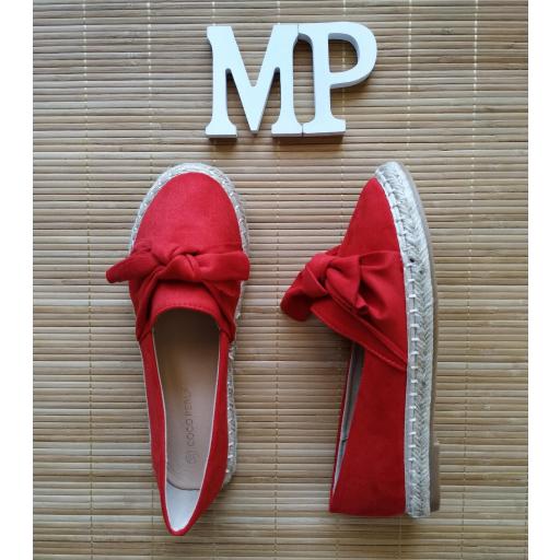 Zapatos Rojos Lazo [0]