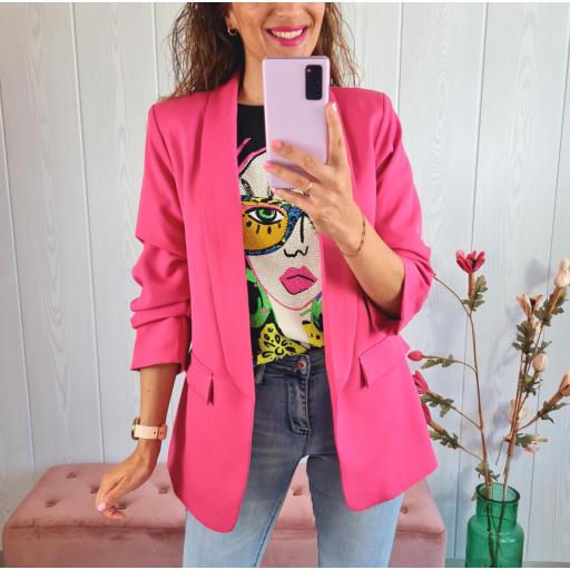 Blazer Ona Fucsia