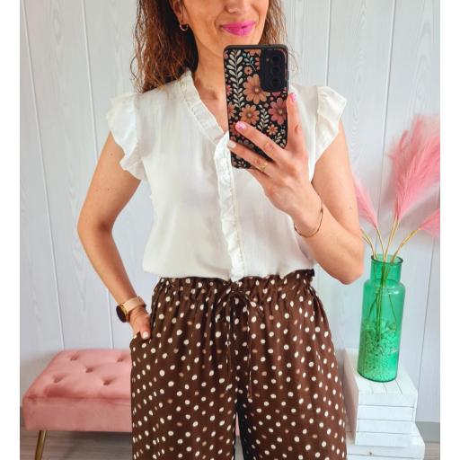 Blusa Blanca Volante [3]