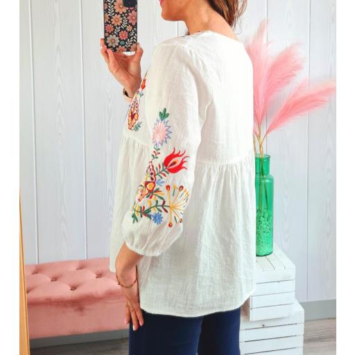 Blusa Étnica Bordada [2]