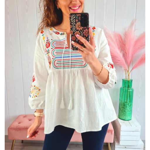 Blusa Étnica Bordada [3]