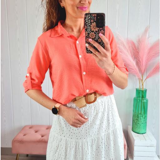 Camisa Nudo Coral [3]