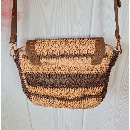 Bandolera Combinada Chocolate [2]