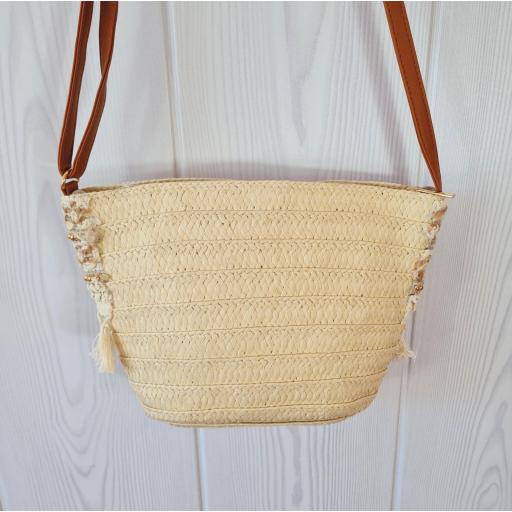 Bolso Beige Flecos [2]
