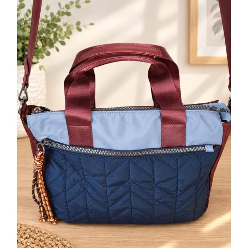 Bolso Combinado Azul [2]