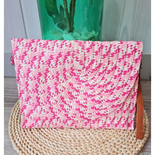 Bolso Combinado Fucsia [3]