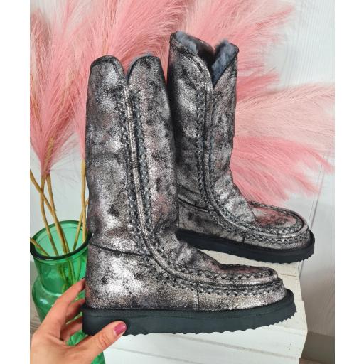 Botas Ártico Plateadas [0]