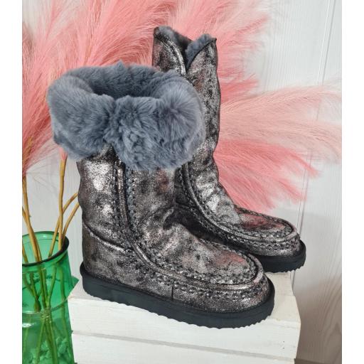 Botas Ártico Plateadas [1]