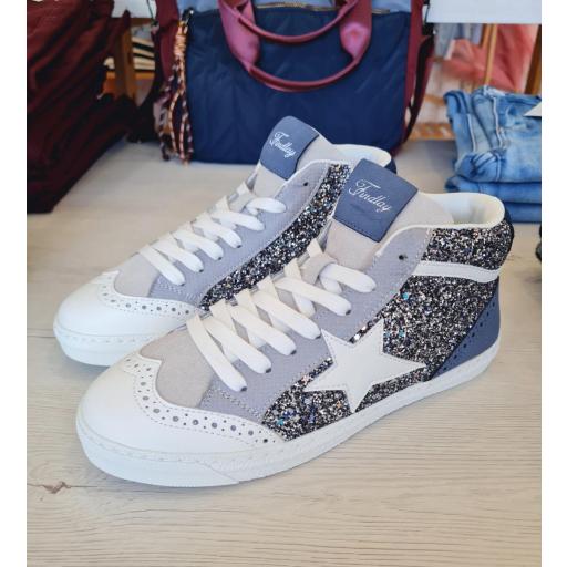 Botas Glitter Azules [2]