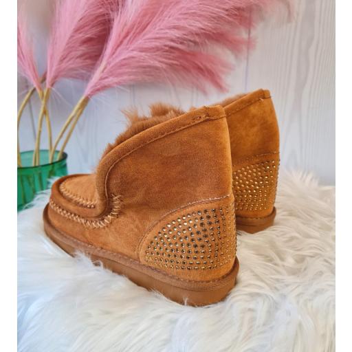 Botas Camel Tachas [2]