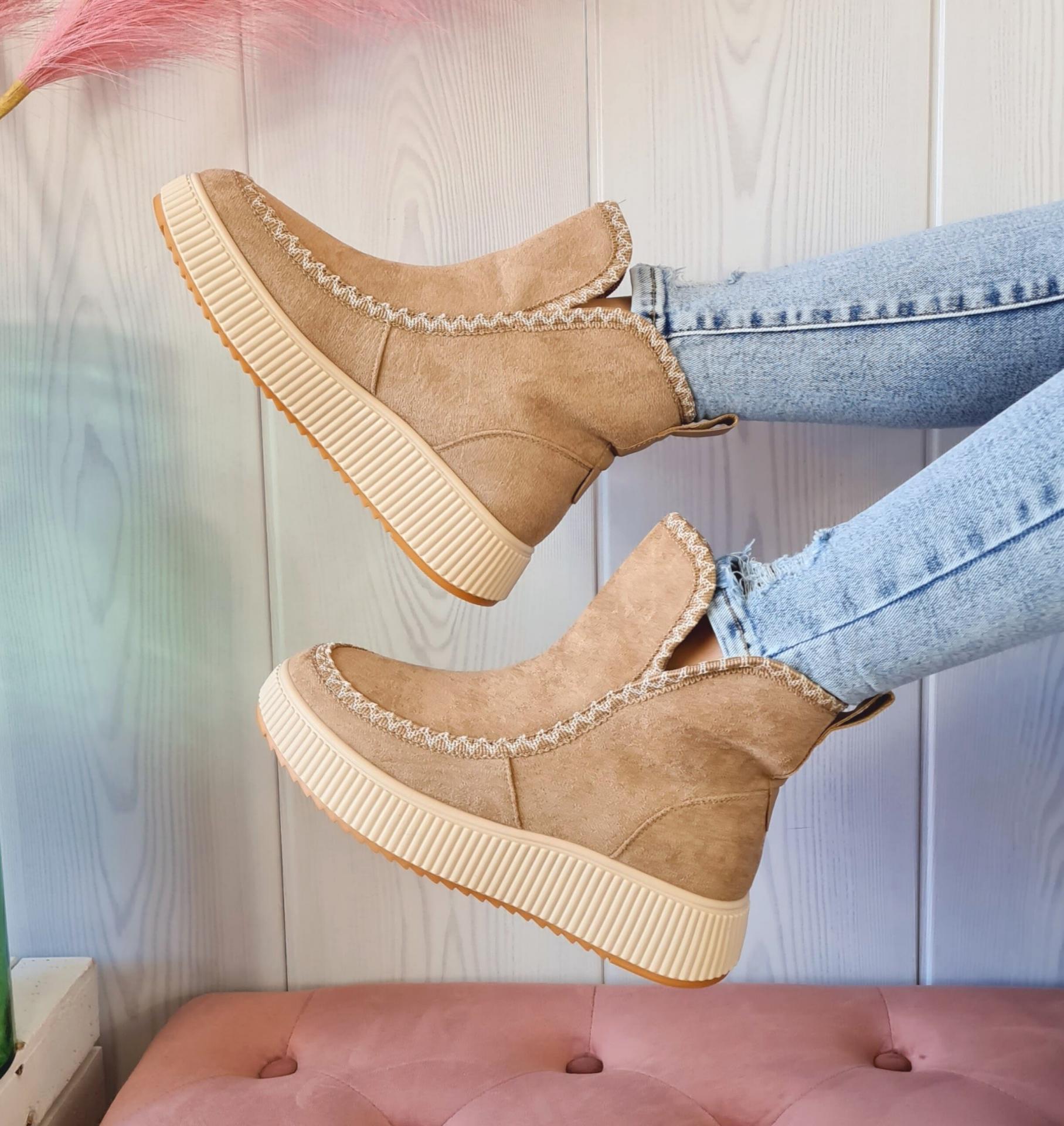 Botines Eira Beige
