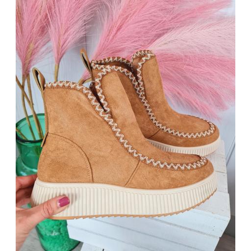 Botines Eira Camel [0]