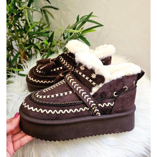 Botines Esquimal Chocolate