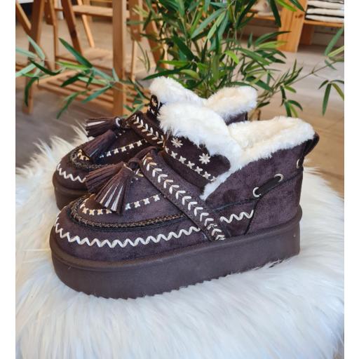 Botines Esquimal Chocolate