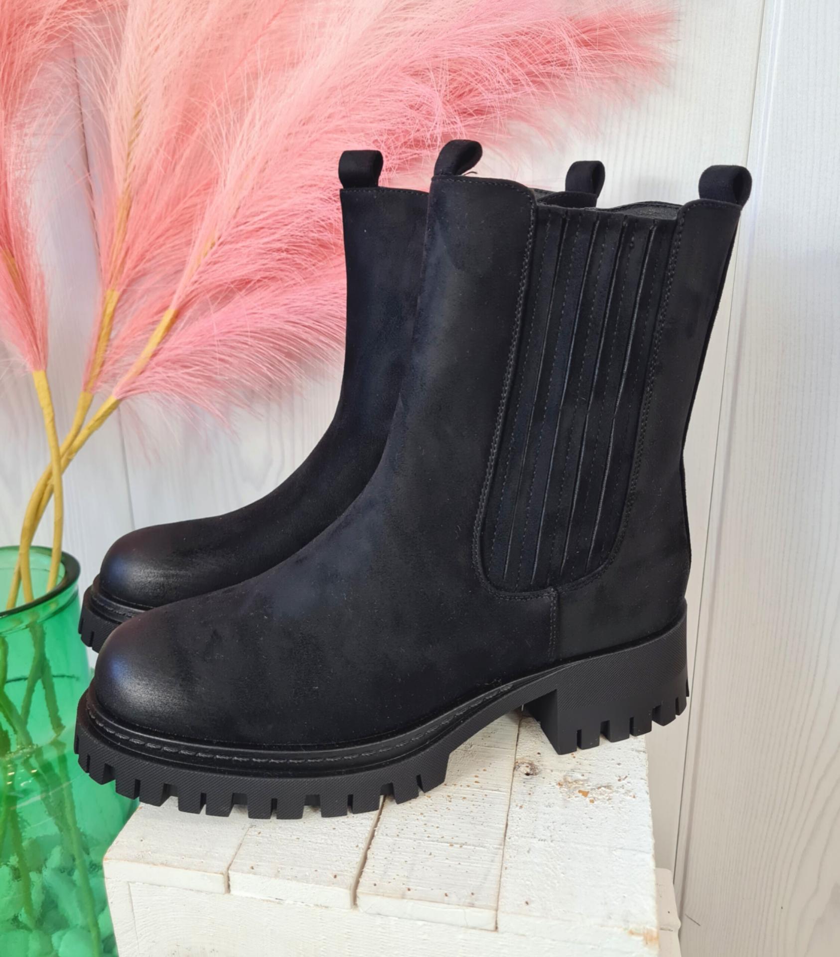 Botines Negros