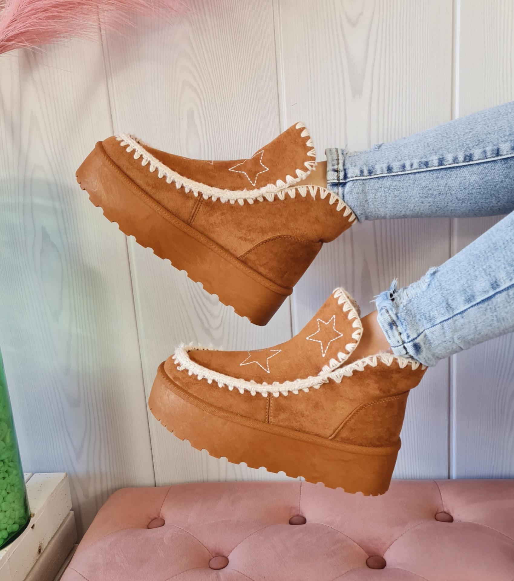 Botines Star Camel