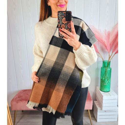 Bufanda Tonos Negros [1]