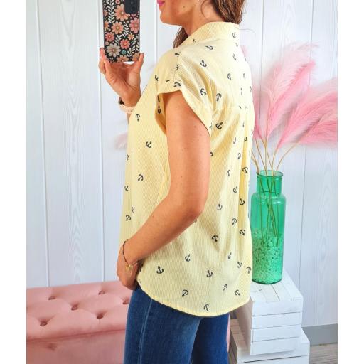 Camisa Anclas Amarilla [2]
