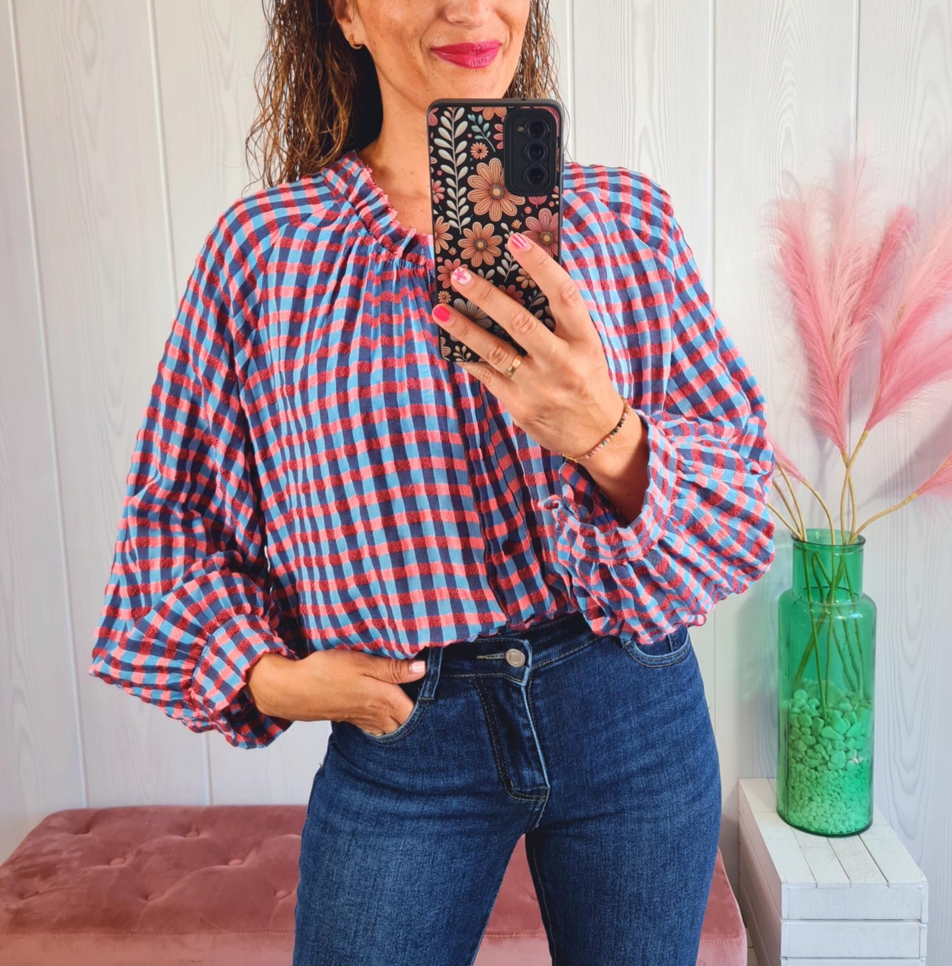 Camisa Cuadros Bambula