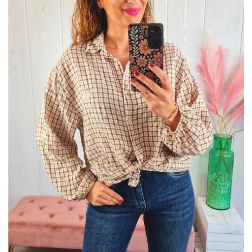 Camisa Cuadros Corazón [2]