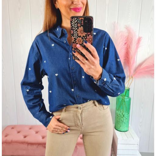 Camisa Denim Corazones [2]
