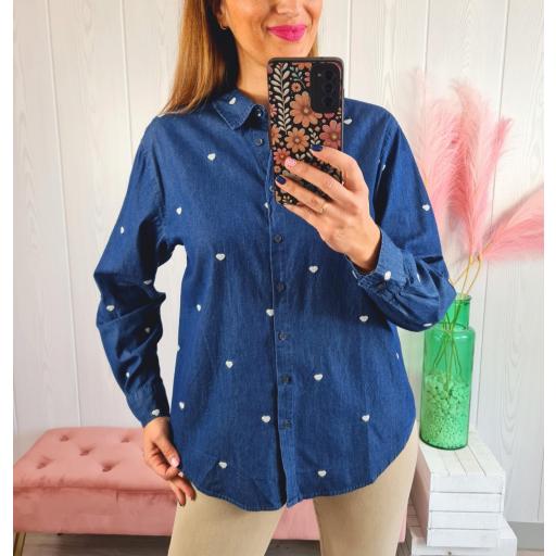 Camisa Denim Corazones [1]