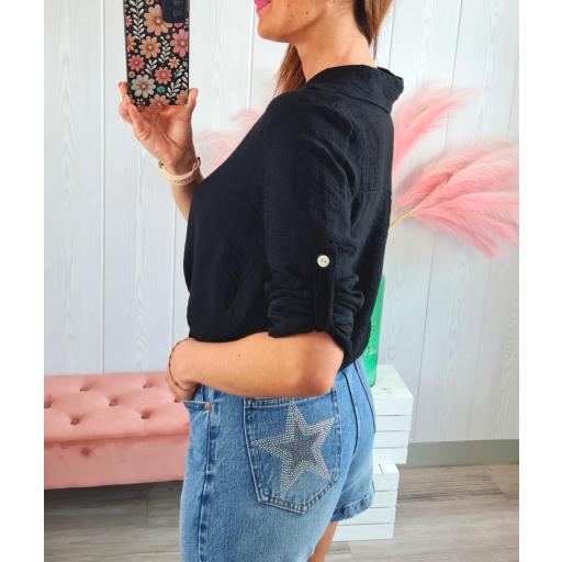 Camisa Nudo Negra [2]