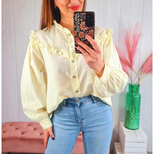 Camisa Vichy Amarilla [3]