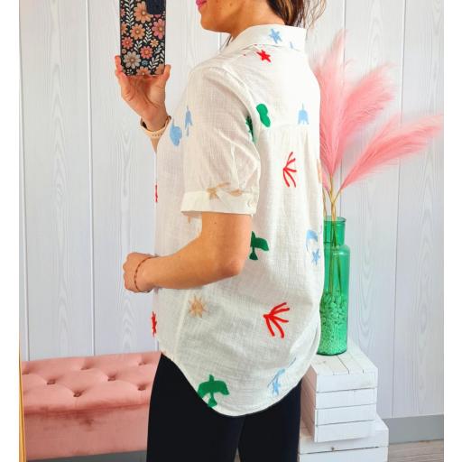 Camisa Dibujos Bordados [2]